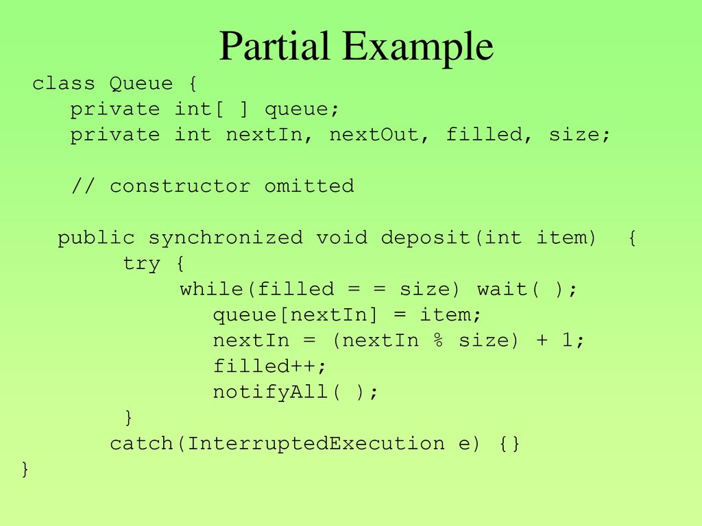 Concurrency Concurrency - simultaneous execution of program code - ppt ...